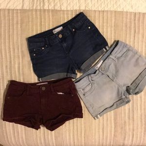 Bundle of 7 size 10 shorts